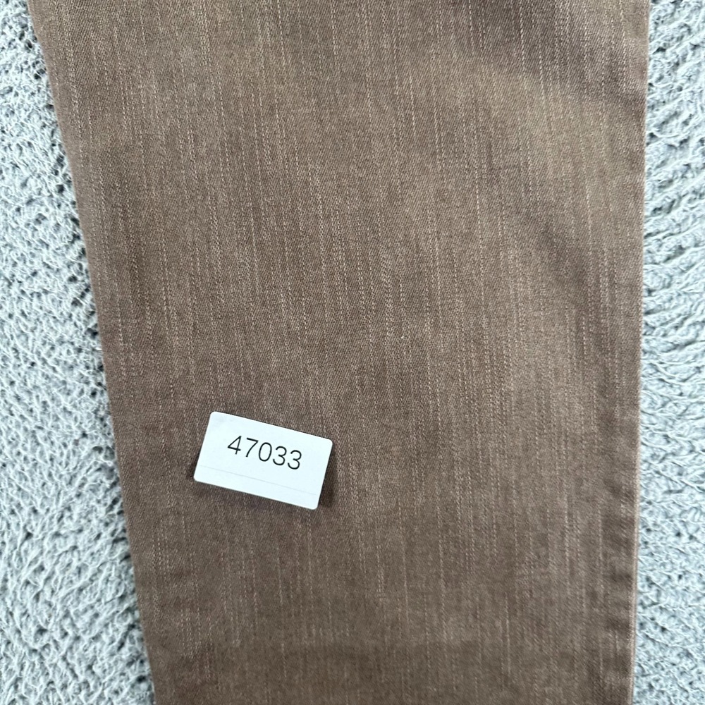 Democracy Ab Technology Jeans Womens 16 Brown Cotton Denim Straight Leg Stretch - Picture 11 of 11